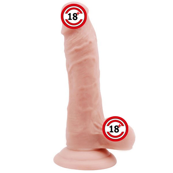 Flatterer Kıkırdaklı Gerçekçi Dildo - 18.6 Cm