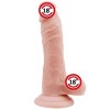 Flatterer Kıkırdaklı Gerçekçi Dildo - 18.6 Cm