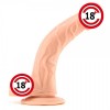 Dickdo Gerçekçi Eğik Dildo Penis 18cm