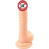 Natural Seducer Realistik Gerçekçi Dildo - 16 cm