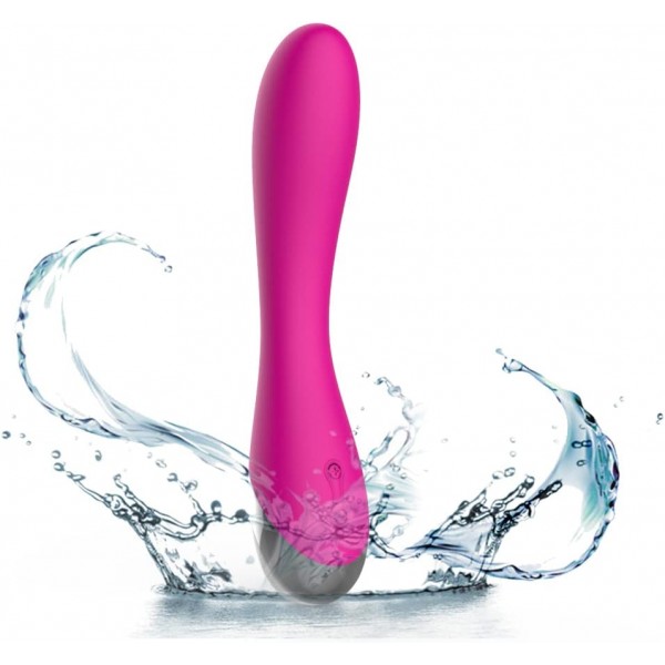 Klitoral ve G-Spot Şarjlı Vibratör 19.5 cm