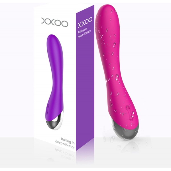 Klitoral ve G-Spot Şarjlı Vibratör 19.5 cm