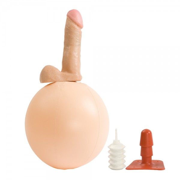 Vac-U-Lock – E-Z Rider Ball with 6″ Realistic Cock