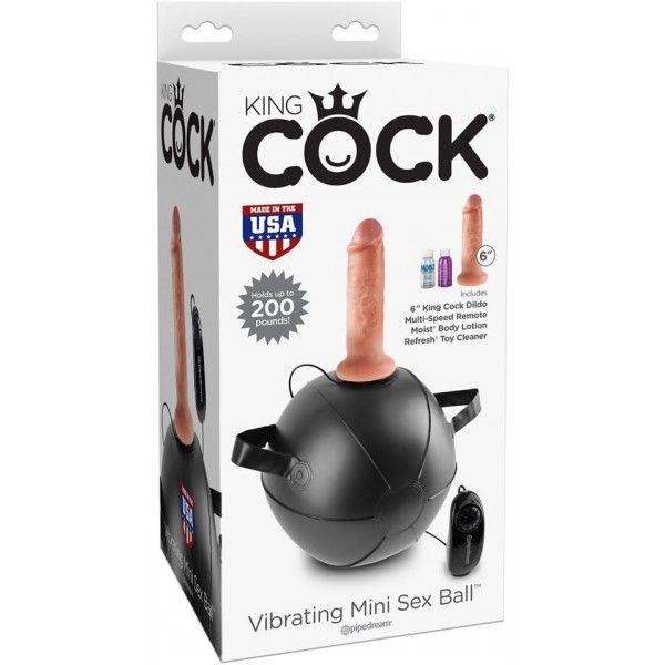 King Cock Mini Titreşimli Seks Topu